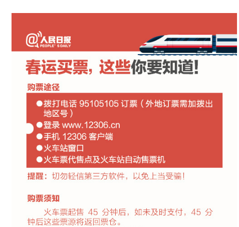2018春运火车票开始发售，你该知道的都在这