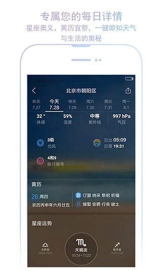 国庆出游先查询天气情况，注意温差变化