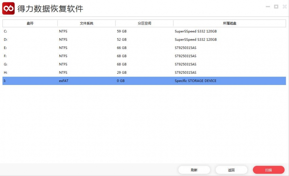 得力数据恢复如何恢复U盘丢失数据