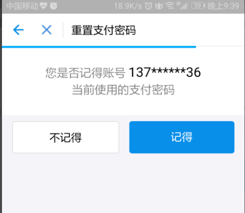 支付宝中变更付款密码的图文流程