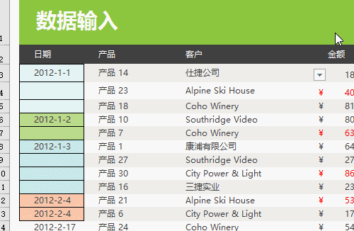 处理Excel只知道Ctrl按键