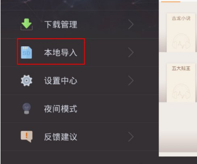 本地音频如何导入掌阅听书