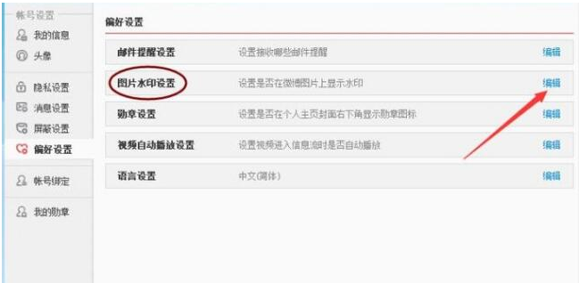 调整新浪微博图片水印显示区域的方法分享
