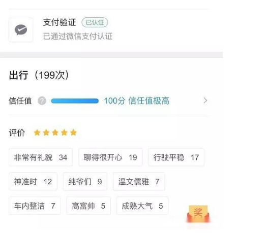 如何提升滴滴出行信任值