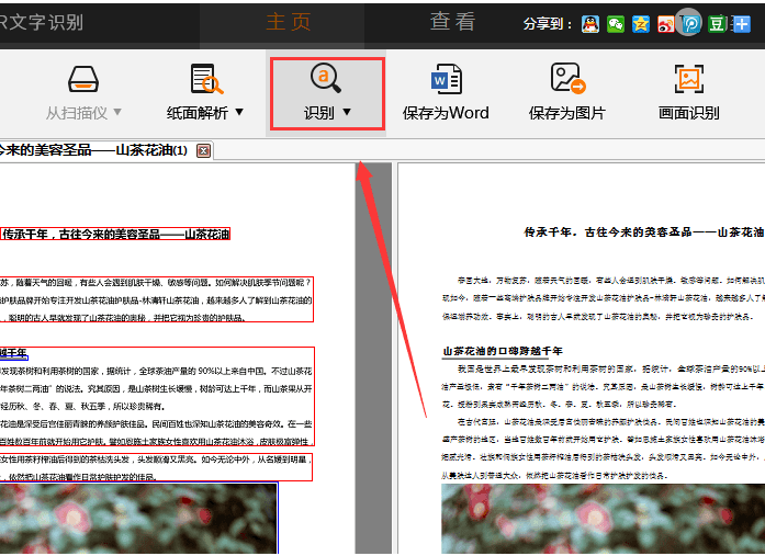 将PDF图片转成Word文字，试试捷速OCR文字识别工具