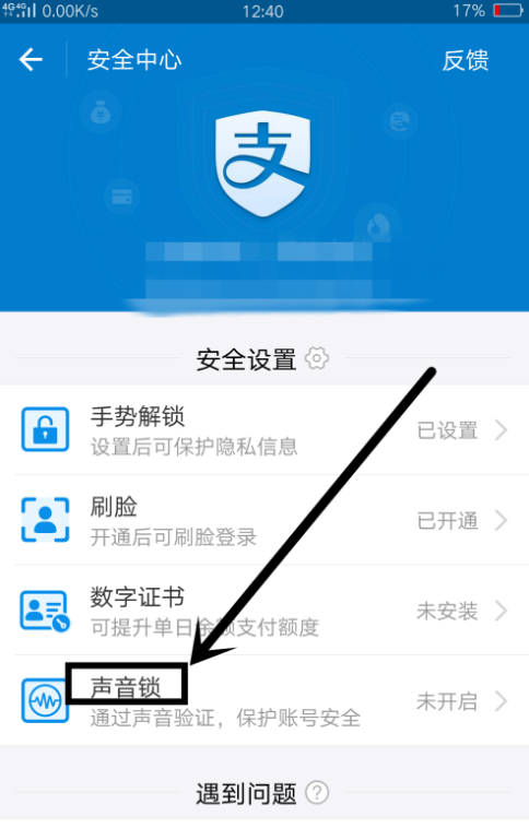 支付宝声音锁功能上线，又一重安全保护