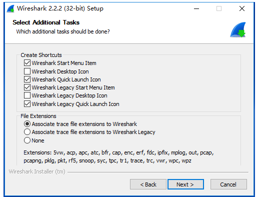 下载安装wireshark的相关流程图解