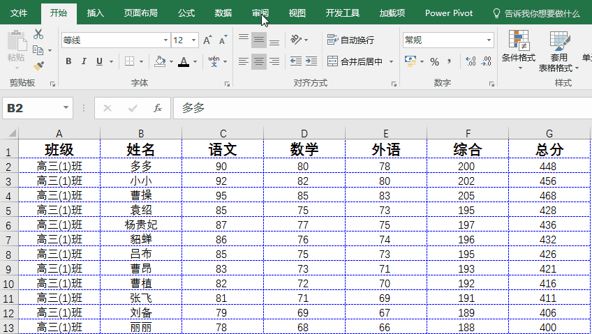 Excel一重保护：设置单元格权限