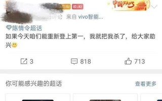 个人超话是什么意思的简单介绍