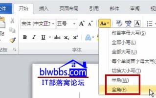 半角英文字母是什么意思