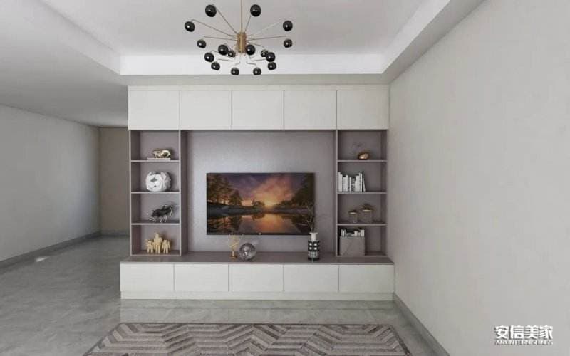 电视柜旁边适合摆什么好看-第1张图片-王尘宇