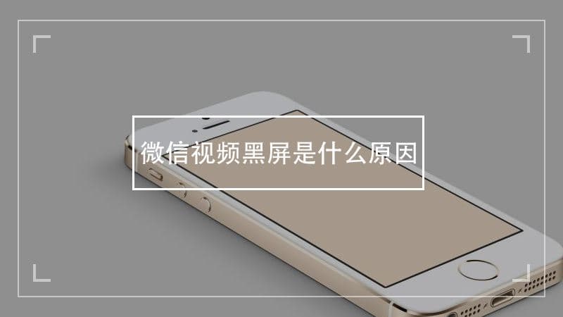 微信视频通话黑屏只有声音-第2张图片-王尘宇